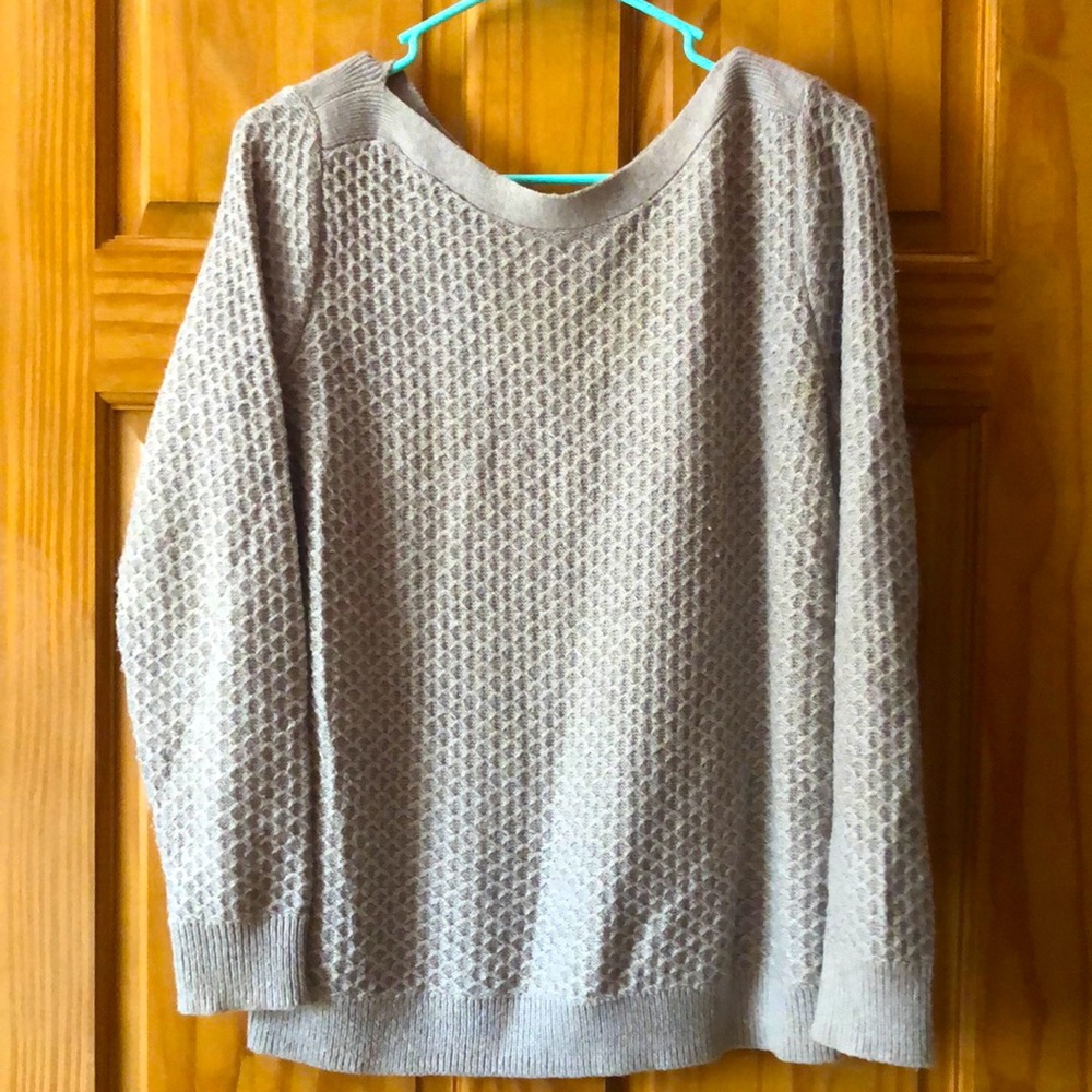Cream sweater